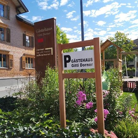 Gaestehaus Gitti Dorner Hittisau Exterior foto